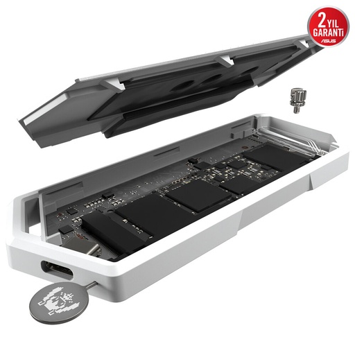 [CRT-HW-RET-ENC-ASU-ARION-MIKU] ASUS ROG Strix Arion Hatsune Miku Edition M.2 NVMe SSD Enclosure USB-C 10Gbps